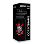 Garrafa_Térmica_Sun_850ml_Bebidas_Frias_24h/_Quentes_12h_Base_Silicone_Premium_Corinthians_Ref.14194_Brasfoot