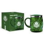 Caneca_Plástica_Master_Com_Tampa_450ml_Times_Palmeiras_Verde_Acabamento_Interno_Inox_Ref.14798_Brasfoot