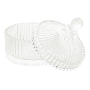 Potiche Carrossel Cristal Transparente 10,5x12,5cm - Lyor