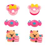 Kit_6_Mini_Presilhas_Sortida_Funny_4x2,5x1cm_LM4248_-_honeyhome