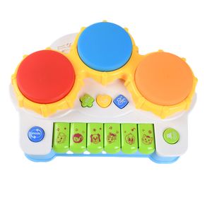 Piano Tambor com Sons de Animais Plástico LM3178 - honeyhome