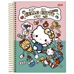 Caderno_Universitário_Espiral_Capa_Dura_Hello_Kitty_Sortido_10_Matérias_160_Folhas_Ref.7298626_Jandaia