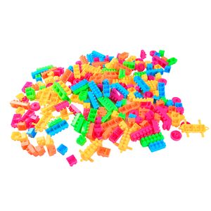 Blocos de Montar Imagina Kids Plástico 100 Peças LM3196 - honeyhome