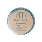 Pó_Compacto_All_Make_Cor_02_Claro_12g_Ref.PCAM02_Koloss_Makeup