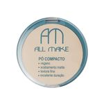 Pó_Compacto_All_Make_Cor_01_Bem_Claro_12g_Ref.PCAM01_Koloss_Makeup