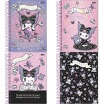 Caderno_Universitário_Espiral_Capa_Dura_Kuromi_Sortido_1_Matéria_80_Folhas_7761125_-_Jandaia