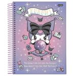 Caderno_Universitário_Espiral_Capa_Dura_Kuromi_Sortido_1_Matéria_80_Folhas_7761125_-_Jandaia