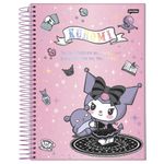 Caderno_Universitário_Espiral_Capa_Dura_Kuromi_Sortido_1_Matéria_80_Folhas_7761125_-_Jandaia
