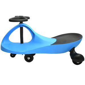 Carrinho Gira Gira Plástico Azul LM2210 - honeyhome