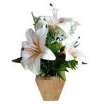 Vaso_Mdf_com_Flor_do_Campo_Artificial_Sortida_Ref.DF225_Dila_Flores
