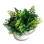 Mini_Vaso_Bowl_Vidro_com_Flor_ou_Planta_Artificial_Sortida_Ref.DF224_Dila_Flores