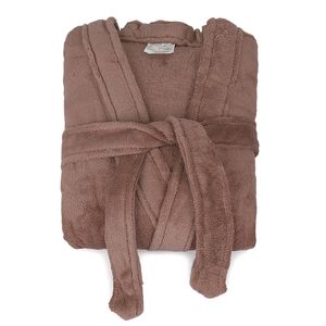 Roupão Kimono Microfibra Rosa Blush Tamanho GG 46727 - Sofisticata