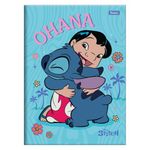 Caderno_Brochura_1/4_Capa_Dura_Stitch_Sortido_80_Folhas_Ref.4065661_Foroni
