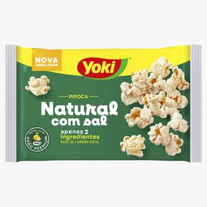 Pipoca para Microondas Natural com Sal 100g 4461 - Yoki