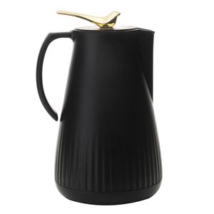 Garrafa Térmica 1 Litro New Bird Plástico Preta 20992 - Wolff