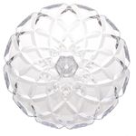 Prato_Para_Bolo_Deli_Diamond_Com_Pé_de_Cristal_30,5x14,5cm_Ref.4430_Lyor