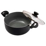 Caçarola_Revestimento_Cerâmica_Tampa_Vidro_Cabo_Baquelite_Ideal_4l_1,8mm_Alumínio_24cm_Ref.LM3969IDE_honeyhome