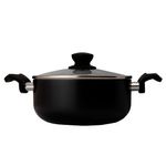 Caçarola_Revestimento_Cerâmica_Tampa_Vidro_Cabo_Baquelite_Ideal_3,2l_1,8mm_Alumínio_22cm_Ref.LM3968IDE_honeyhome