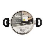 Caçarola_Revestimento_Cerâmica_Tampa_Vidro_Cabo_Baquelite_Ideal_2,5l_1,8mm_Alumínio_20cm_Ref.LM3967IDE_honeyhome