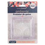 Kit_Protetores_Ambiente_Cantoneira_Transparente_Plástico_Pvc_4_Peças_4.3x4.5x1.8cm_Ref.LM3473AMB_honeyhome