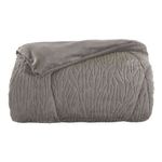 Edredom_Queen_Plush_Peles_100%_Poliéster_Taupe_235x260cm_Ref.ED0510762_Hedrons