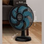 Ventilador_de_Mesa_Fresh_Mini_34cm_6_Pás_Preto/Azul_50w_127v_VTR310127_-_Cadence