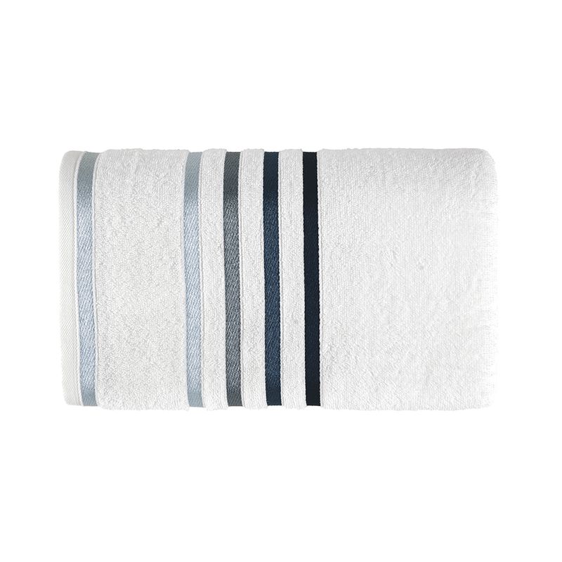 Toalha_Banho_Lumina_01/03_Azul_E_Branco_86x150cm_Ref.3675158_Karsten