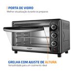Forno_Elétrico_Family_II_42_Litros_Preto_1600w_220v_Ref.552902_Mondial