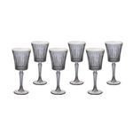 Conjunto_6_Taças_Para_Água/_Vinho_Egeu_Vidro_Cinza_Com_Filete_Dourado_260ml_Ref.TCVN023CZ_Hauskraft