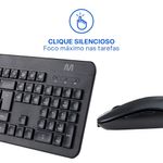 Combo_Sem_Fio_CS13000_USB_3bot_1600DPI_Ajustavel_Ref.TC250_Multilaser