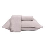 Jogo_Cama_Casal_Urban_Liso_Rosa_Claro_3_Peças_Ref.46023A_Porto_Franco