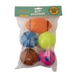 Kit_5_Bolas_Para_Pet_Esportes__Em_Vinil_10.5x5,5cm_Ref.CB4866_Moment