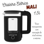 Chaleira_Elétrica_Mali_1,5_Litros_Preta_1800w_220v_Ref.61116_Unitermi