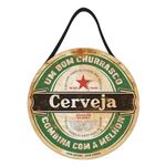 Placa_Decorativa_Redonda_Cerveja_Mdf_Com_Alça_Em_Corino_Ref.JPL2264_Nsw_Decor