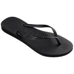 Chinelo_Slim_Preto_39/40_Ref.40000300090390_Havaianas