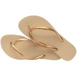 Chinelo_Slim_Areia_/_Dourado_Claro_37/38_Ref.40000302719378_Havaianas