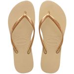 Chinelo_Slim_Areia_/_Dourado_Claro_37/38_Ref.40000302719378_Havaianas