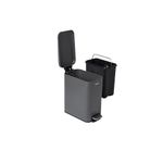 Lixeira_Com_Pedal_E_Balde_Matte_5_Litros_Ref.3069101_Brinox