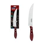 Faca_Para_Carne_Butcher_Com_Lâmina_Em_Aço_Inox_E_Cabo_Em_Madeira_Tratada_Polywood_Vermelho_8"_Ref.21180178_Tramontina