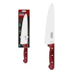 Faca_Para_Carne_Com_Lâmina_Em_Aço_Inox_E_Cabo_Em_Madeira_Tratada_Polywood_Vermelho_10"_Ref.21199722_Tramontina