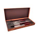 Jogo_Para_Churrasco_Com_Lâminas_Em_Aço_Inox_E_Cabos_de_Madeira_Tratada_Polywood_Vermelho_03_Peças_Ref.29899264_Tramontina