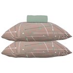 Jogo_Cama_King_Doce_Vida_Plus_Ouro_Preto_Verde_Topázio_3_Peças_198x203x40cm_Ref.0310311OPVDT_Portallar