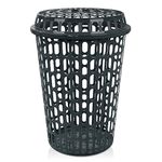 Cesto_Telado_Preto_60_Litros_Ref.CT60PT_Arqplast