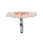 Kit_4_Anéis_Para_Guardanapos_Flor_do_Sol_Branco_Metal_Ref.62192_Wolff