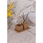 Conjunto_Difusor_Com_Porta_Vela_E_Bandeja_Slate_Cerâmica_Marrom_Ref.222576_Lyor
