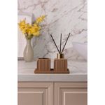 Conjunto_Difusor_Com_Porta_Vela_E_Bandeja_Slate_Cerâmica_Marrom_Ref.222576_Lyor
