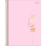 Caderno_Universitário_Capa_Dura_Happy_Sortido_15_Materias_240_Folhas_Ref.409171_Tilibra