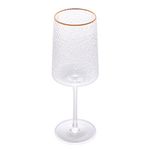 Taça_Para_Vinho_Cristal_Ecológico_Petra_Martelado_Com_Fio_de_Ouro_600ml_Ref.28477_Lyor