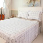 Jogo_Cama_Solteiro_Percal_Supra_Cosmos_Café_Com_Leite_200_Fios_3_Peças_Ref.0450000CL_Portallar