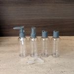 Conjunto_4_Frascos_Para_Viagem_Plástico_Com_Tampa_Cinza_Ref.220458_Lyor